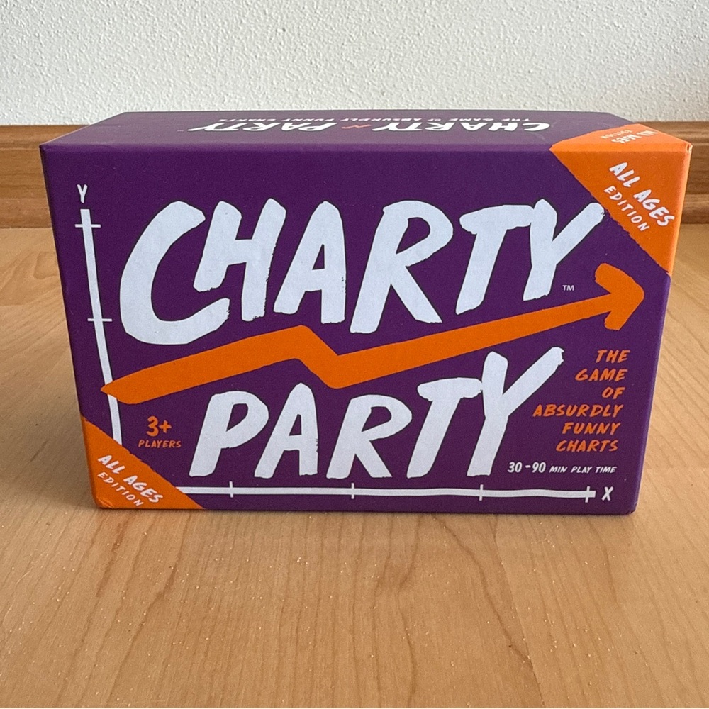 Charty Party: The Game Of Absurdly Funny Charts, All Ages Edition, Ages 10+